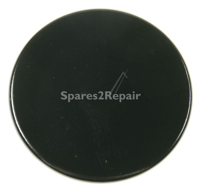 Mechanical Components - C00381901 481010611924 Burner Cap Sr Black Glossy [Whirlpool Indesit]