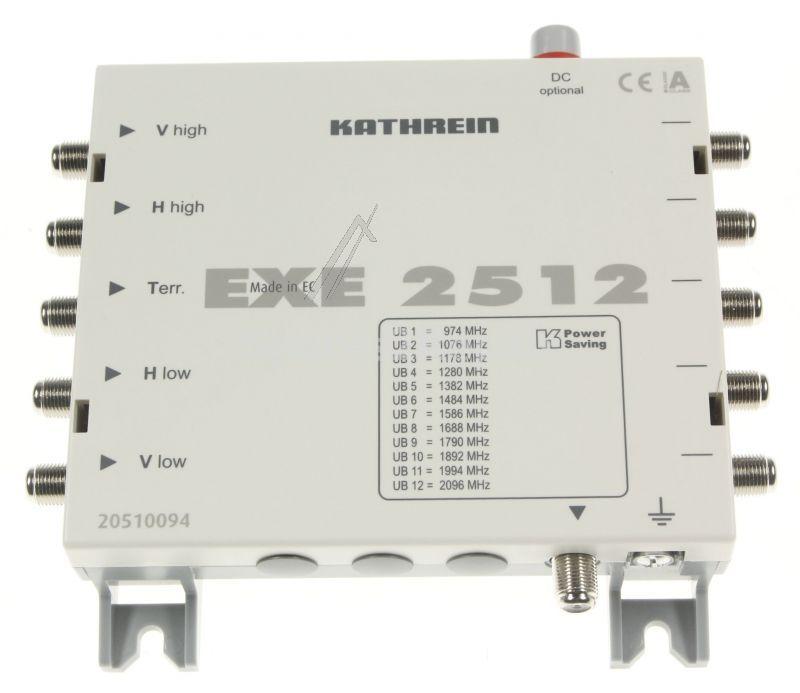 Kathrein Multi Switch - Exe 2512 Einkabel-multischalter 5 Auf 1x12 Durchgang 5-862 Und 4x950