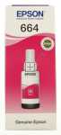 Epson Cartridge - T6643 C13t664340 Magenta Ink Bottle 70ml