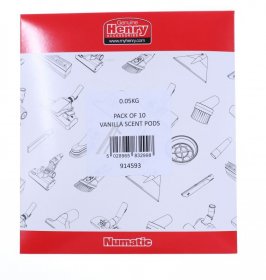Numatic Workshop Service Aids - Gc-van 914593 Vanilla Fragrance Capsules 10 Pieces For Quick Stick Hoover