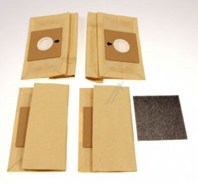 Vacuum Cleaner Bags - 12475000000126+12475000000337 Dust Bag + Filter [Midea]
