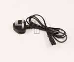 Vestel Mains Power Lead - 30110233 Pwrcord Safe Uk 1 5m 2x0 5w-plug Lbl Pkg