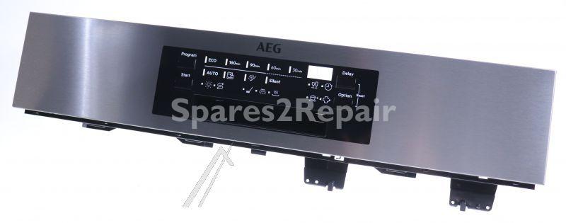 Operating Unit Screen - 8088621399 Control Panel Inox Aeg Edw1850 [Electrolux Aeg]