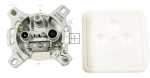 Triax Aerial Outlet Sockets - Gad269 Lte 3 Way Aerial Outlet Socket For Sat-tv-r