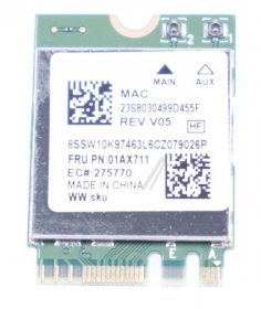 Ibm Lenovo Module - Electrical Unit - 01ax711 Wireless Cmb Latin Character Set 8822be M2