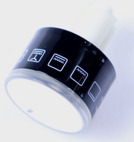 Control Knobs - 8058087 Retractable Knob 38a White 10700 White Hb [Amica]