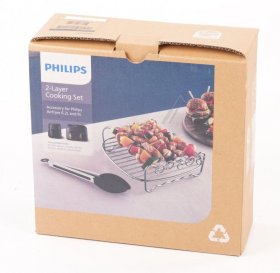 Philips Home Appliance Accesories - Hd9920-00 688001000693 Garset Mit 2 Ebenen Fur Airfryer 6 2 L 8 3 L Und 9 L