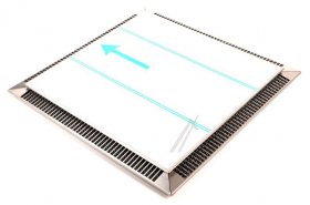 Metal Grease Trap - 00673734 Metal-mesh Grease Filter [Bosch Siemens]