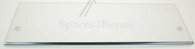 Liebherr Glass Panel - 727285100 Glass Plate Complete + Retaining Bar