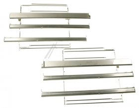 Telescopic Slideout Oven Grills - Hez538s00 17002604 Telescoping Extension Rails 3-fold [Bosch Siemens]