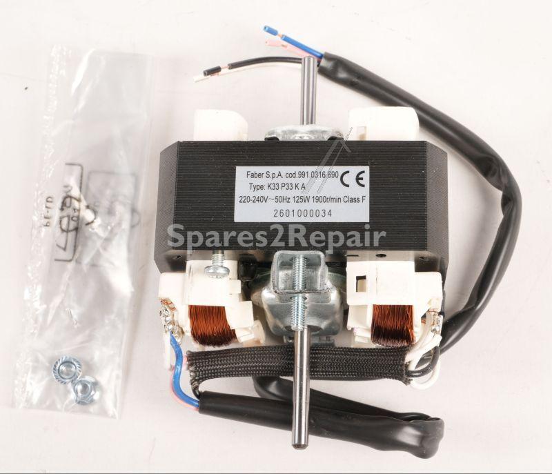 Faber Franke Roblin Covering Cap - 133 0018 594 Motor K33p33 K-a 220-240 Cl f (cable)