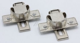 Door Hinges For Washing Machines - 1327171003 Set Of 2 Hinges - Ikea [Electrolux Aeg]