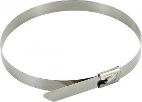 Schwaiger Cable Ties - Solar Sokb4010 Stainless Steel Cable Tie 40cm Long 10mm Wide 10 Pieces