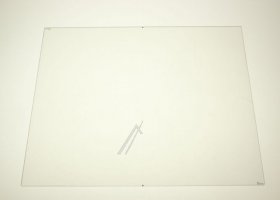 Oven outer Door - 140044082943 Front Glass Black Zanussi 594x [Electrolux Aeg]