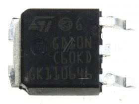 Stmicroelectronics Transistors - Gd10nc60kd Igbt, 600v 20a, To-252 Dpak Smd