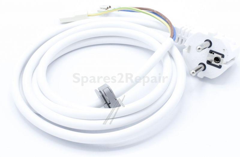 Haier Euro Power Supply Cable - 0530020937 49093415 Power Cable 190cm-45-white