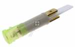Filament Lamp - Control Lamp, Green, Ø 9mm2 Connections, No Lead