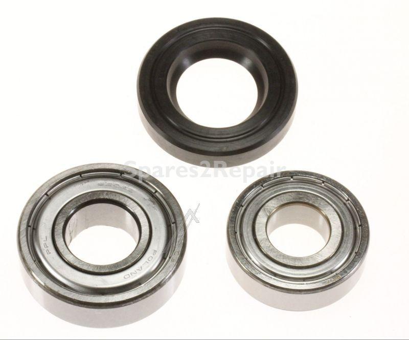 Set Of Bearings - C00344377 481931038657 Ball Bearing [Whirlpool Indesit]