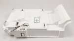 Haier Housing - 0060830587a 49054402 Freezer Airflow Duct For 2 Doors