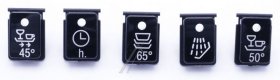 Switch Set - 00600594 Push Button Set [Bosch Siemens]