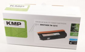 Kmp Toner Cartridge - 1246 0003 B-t91 Toner Cyan 1 5k