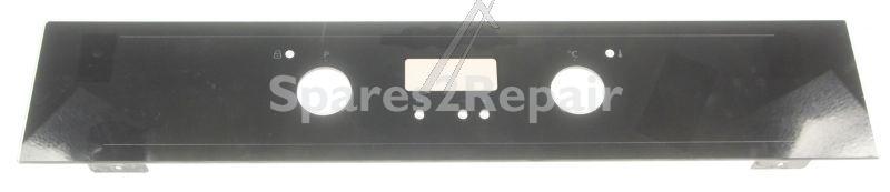 Front Housing - 20880856 Glass Front Panel Gr (black) [Vestel]