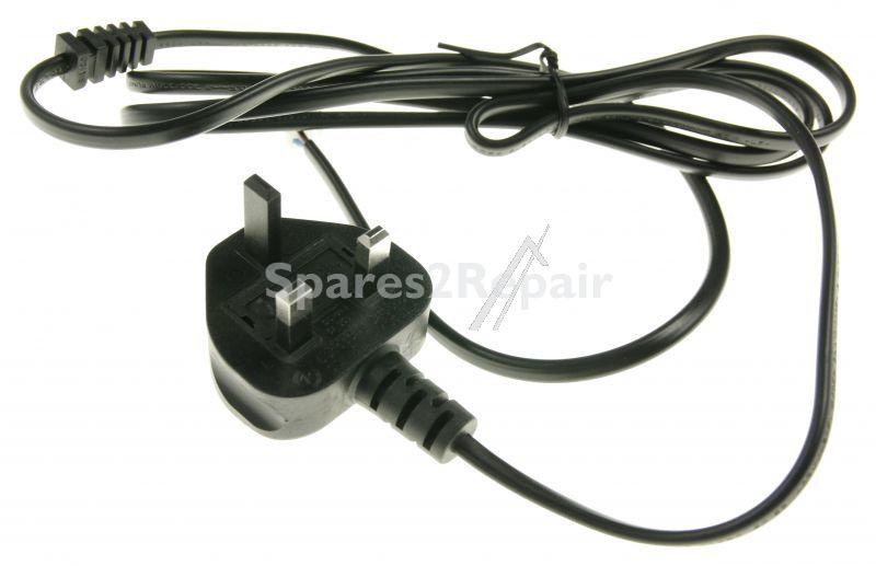 Vestel Mains Power Lead - 30085674 Power Cord - Pwrcord Safe Uk 1500-440 2x0 5 W-gr+h3p