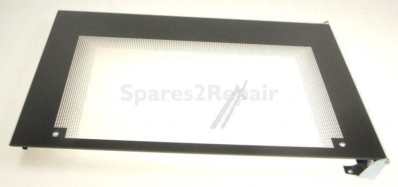 Front Plate - 140108147970 Window Disc Black 594x426mm [Electrolux Aeg]