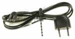Grundig Mains Power Lead - Whb524r C00926832 Con cb ac Pow Hor-nonflt-c7 L=150cm
