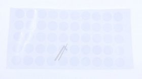 Casing Cover - 47012527 Self Adhesive Cap(13mm)s White [Vestel]