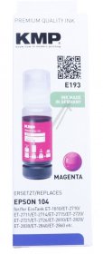 Kmp Cartridge - 1648 0006 E193 Ink Cartridge Magenta 8k Ecotank