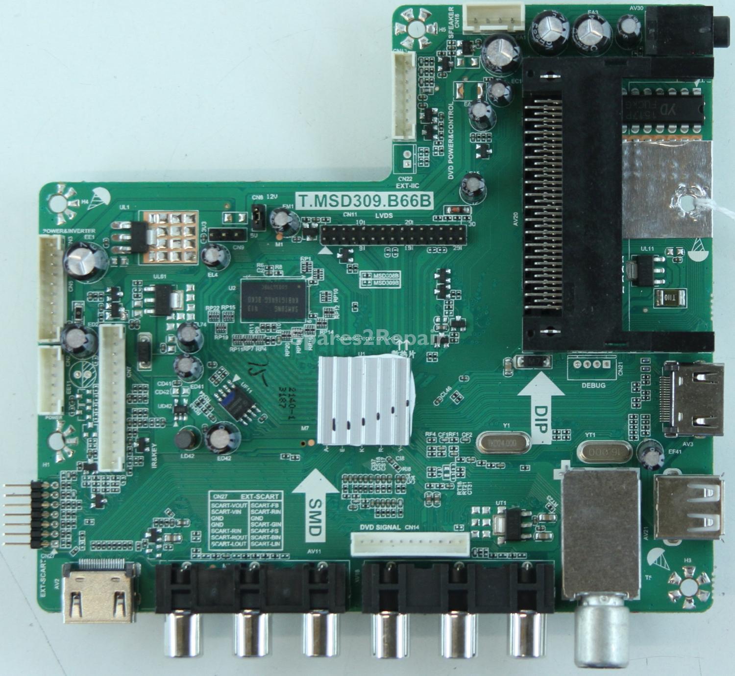 Blaupunkt 23/207I-GB-3B-HBKDUP-UK - Main AV - T.MSD309.B66B - B14052140 - 4502147 - LTA230AN01-C