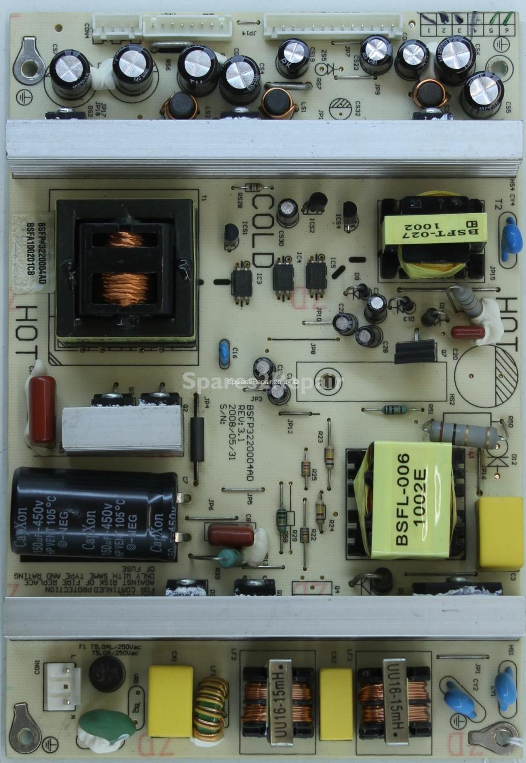 Digitrex CTF3271A - PSU - BSFP3220004AD - Rev:3.1 - BSFA100201CB