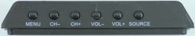 Goodmans LD2357D -Buttons - TP2273 - HS2139 - (With Plastic)