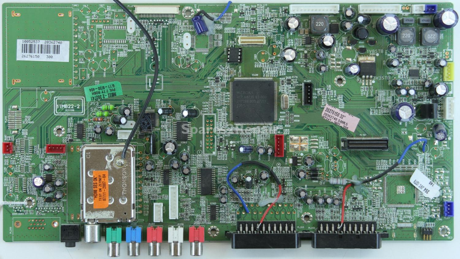 JVC LT-32DY8ZJ - Main AV - 17MB22-2 - 021106 - 20362740