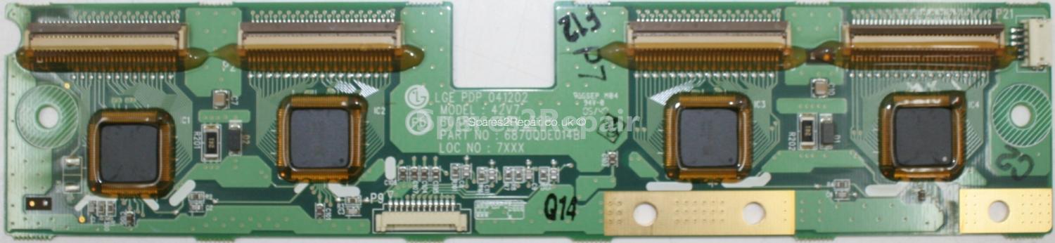 LG 42PX3RV - DRV - 6871QDH084A - 6870QDE014B - PDP 041202 - 42V7 YDRV_TOP