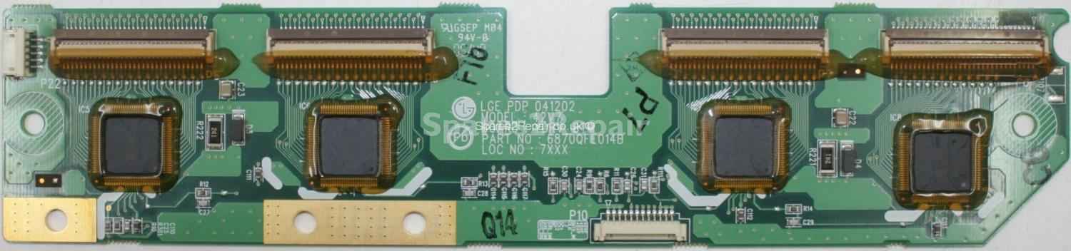 LG 42PX3RV - DRV - 6871QDH085A - 6870QFE014B - PDP 041202 - 42V7 YDRV_BTM