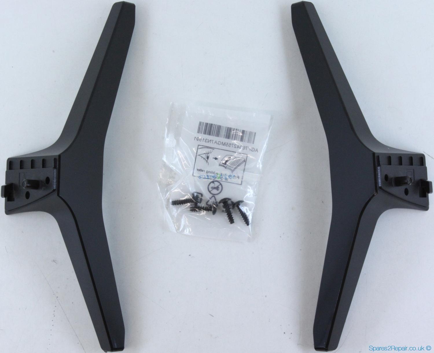 LG 49UJ630V - TV Stand - MEZ64114730 REV01 - MEZ64114729 REV01 - AAN75851228 - AAN75851227 - L+R