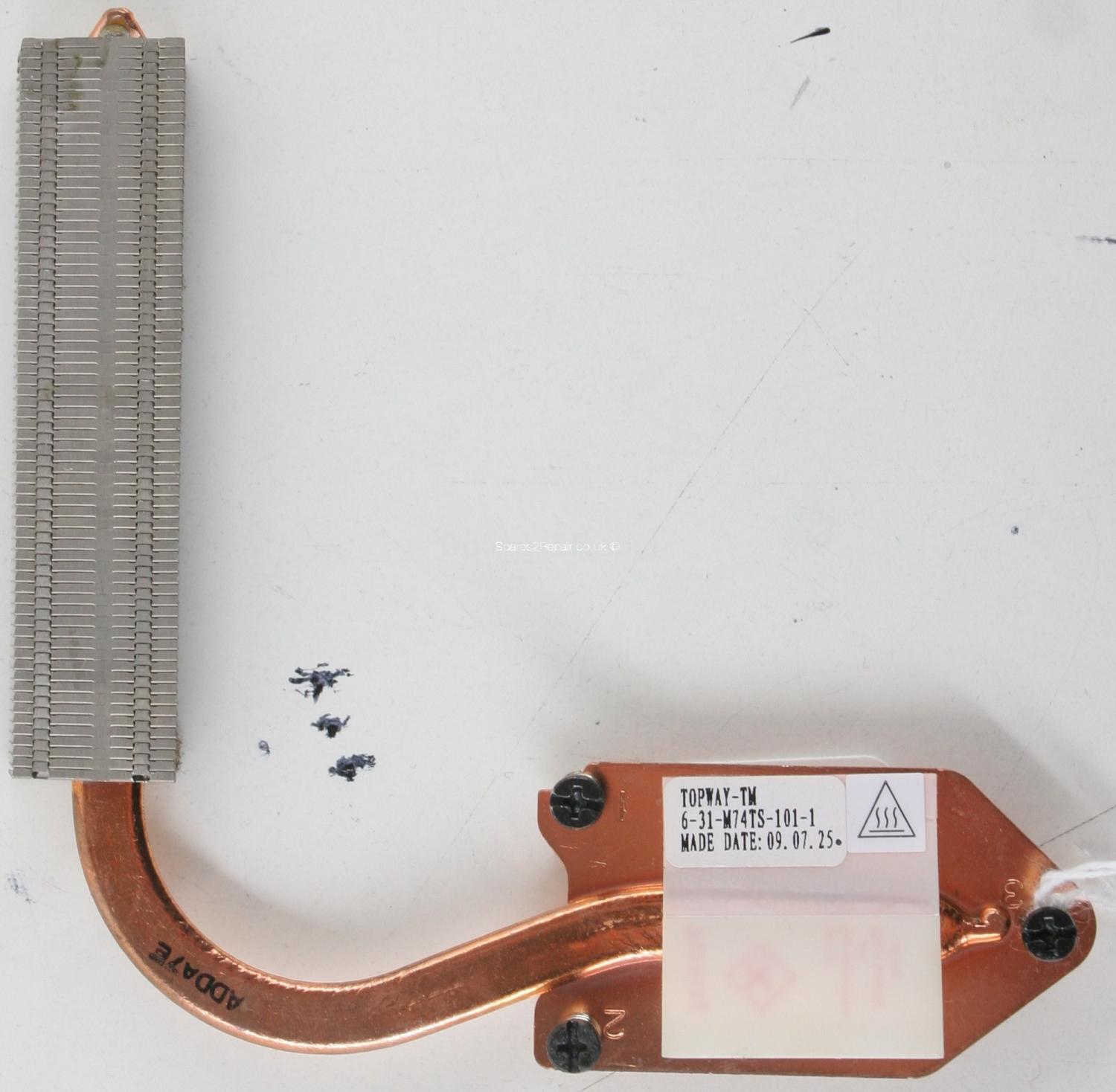 LogiQ Notebook M760T - CPU Heatsink - 6-31-M74TS-101-1