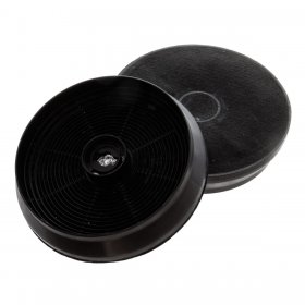 Compatible for Beko ACK62259 Type Carbon Charcoal Filter (130mm x 149mm, Pack of 2)