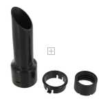 Compatible for Numatic WVD, MIN, HVR, HEN, GEO Series Vacuum Cleaner Vacuum Hose End Assembly (32mm)
