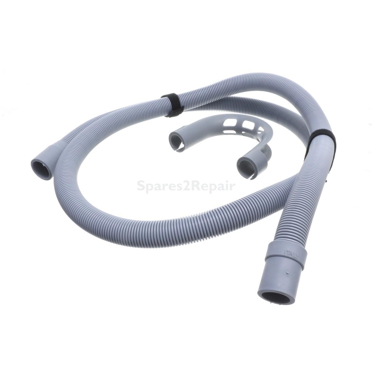 Universal Drain Outlet Hose & Hook (1.5m Length, 19mm & 22mm Fitting)