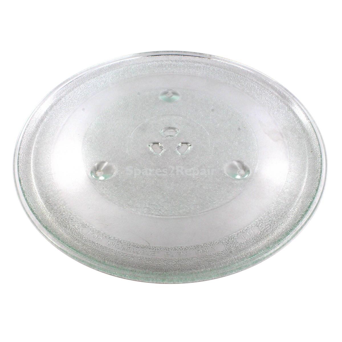 Universal Microwave Turntable Glass Plate with 6 Fixers (315mm)
