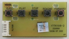 Matsui MAT15L1618D - DVD Buttons - 17TK109-2 - 220908