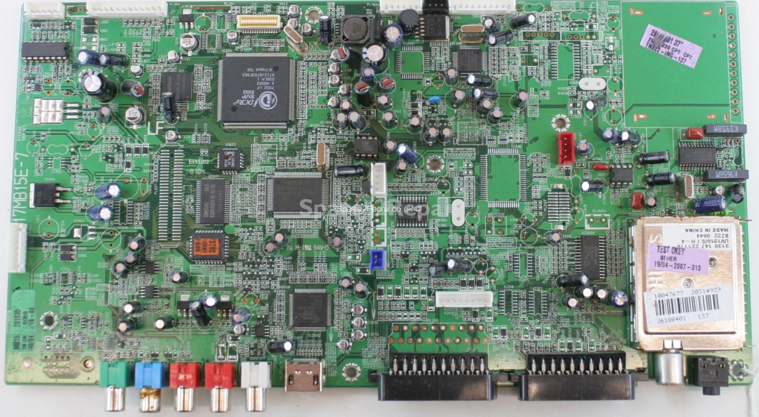 Matsui MAT37LW507 - Main AV - 17MB15E-7 - 20314939 - 010606 VER E7