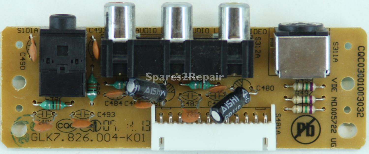 Onn LCD32ANGEL - Side AV - GLK7.826.004-K01 - CQC03001003032