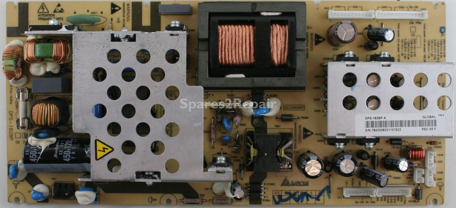 Philips 32HF7875/10 - PSU - DPS-182BP A - Rev S5 F