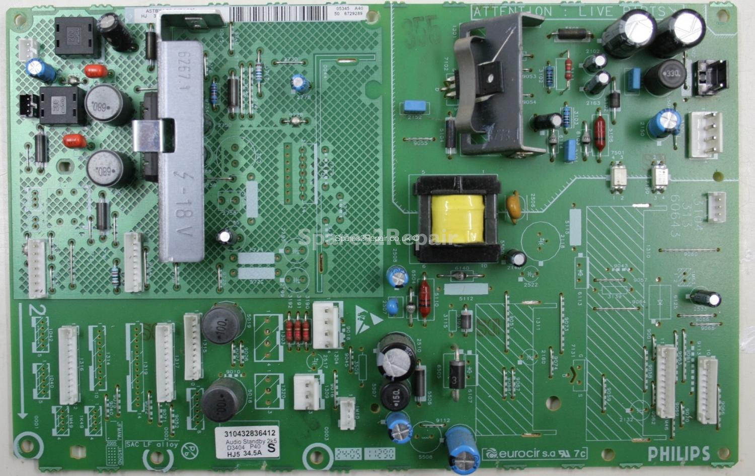 Philips 37PF5520 - Audio Standby - 310432836412 - 3104 313 60643