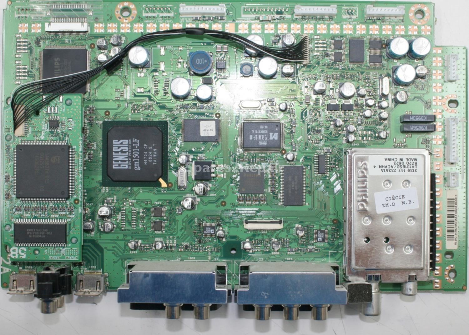 Philips 50PF7521D/10 - Main AV - 3139 123 6117.3 - 3139 123 6161.3