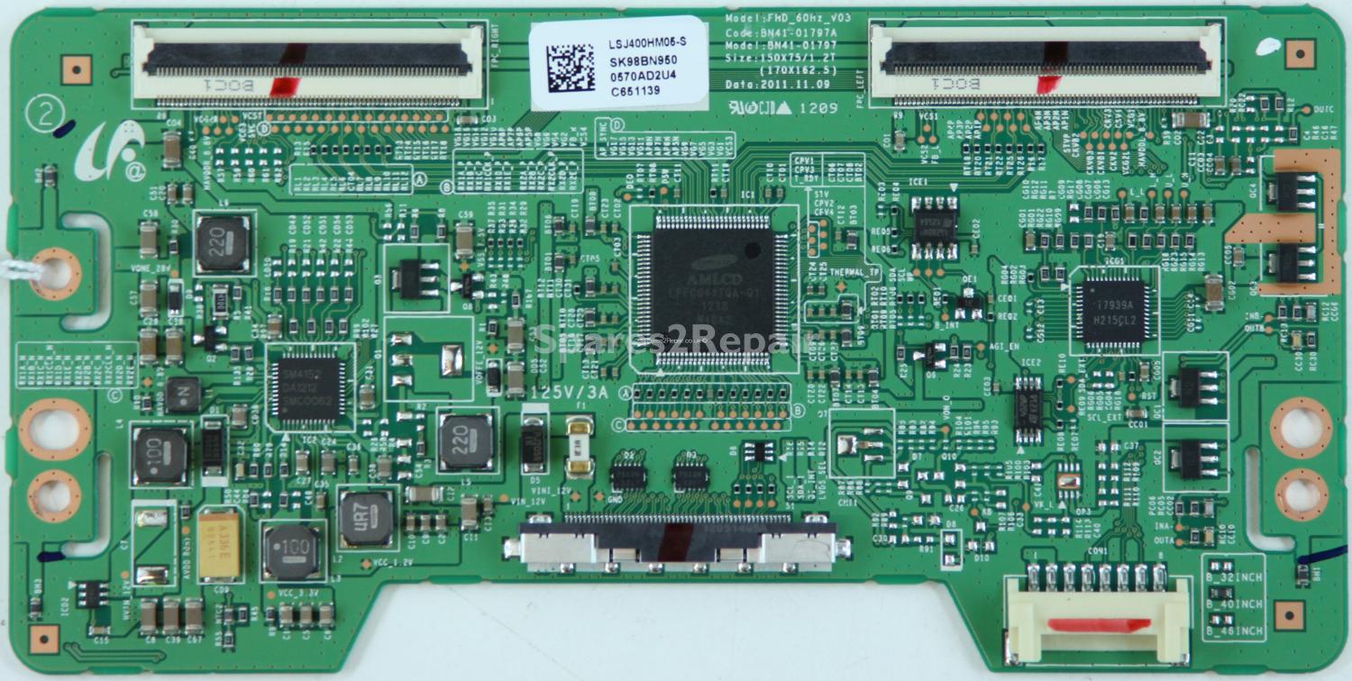 Samsung UE40EH5000K - T-Con - BN95-00570A - BN41-01797A - LSJ400HM05-S - FHD_60Hz_V03